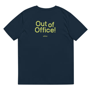 Out of Office Unisex Organic Cotton T-shirt